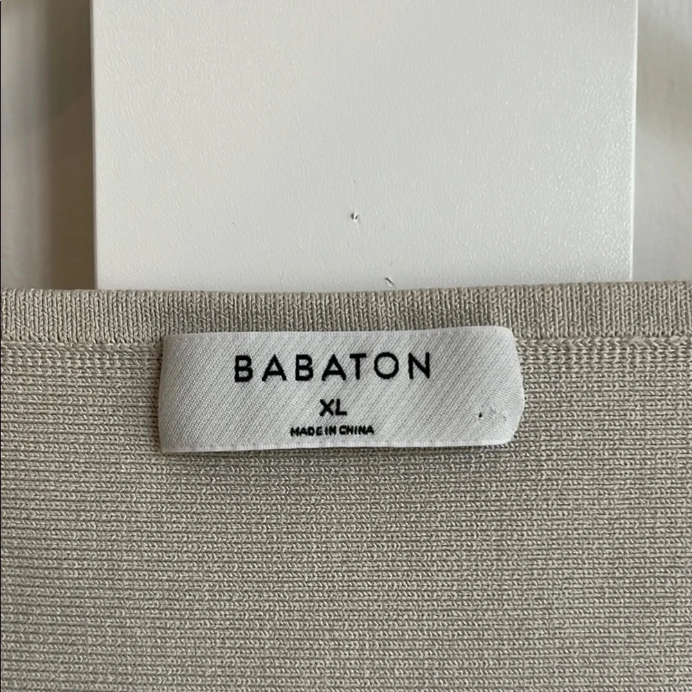 Aritzia Babaton Knit Long-sleeved Skater Dress Size XL - Picture 3 of 3